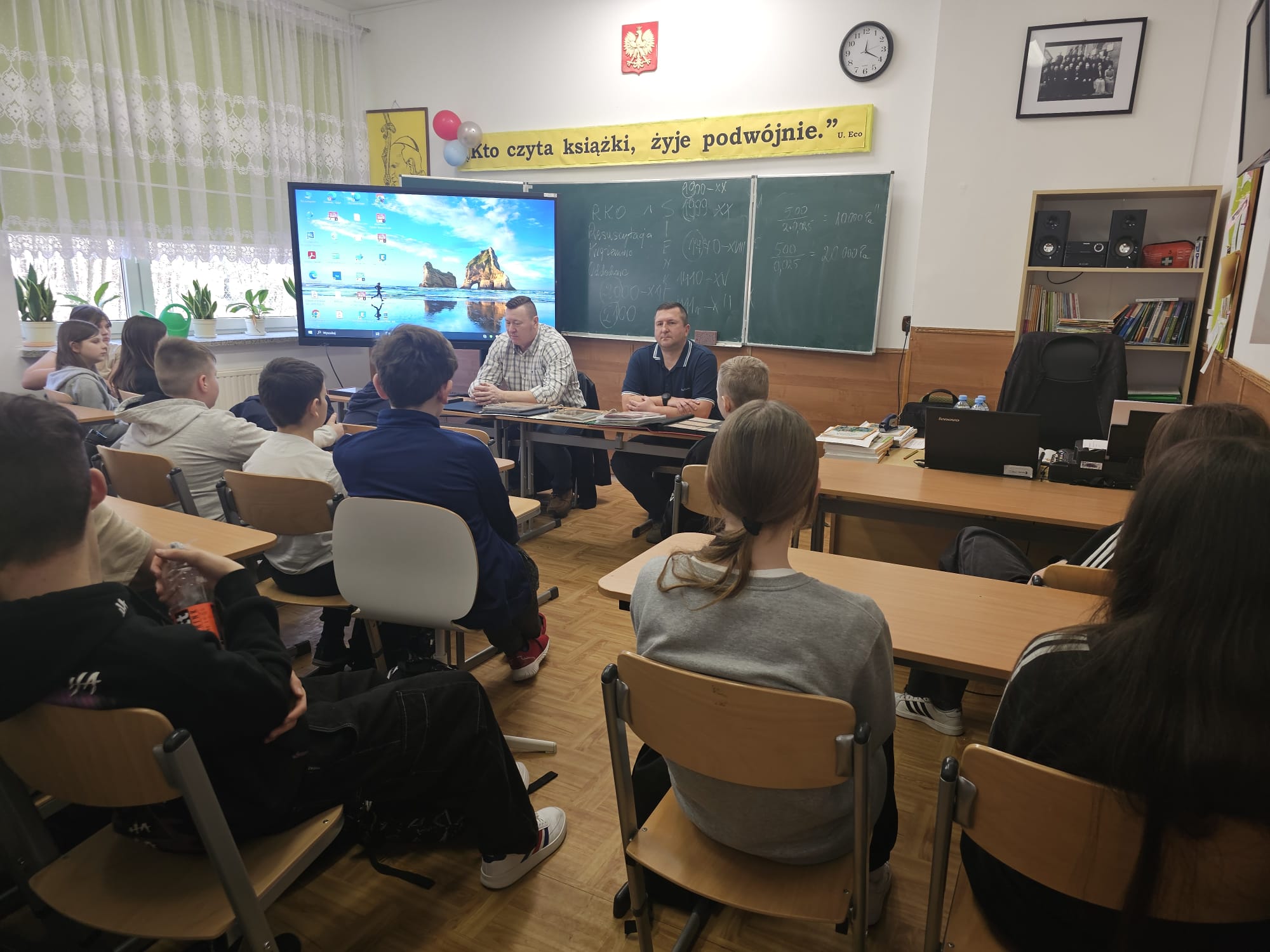 Zajęcia w Publicznej Szkole Podstawowej im. ks. Karola Konopki w Szczecynie.